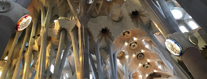The Basilica of the Sagrada Familia is one of 72 hours in Barcelona.