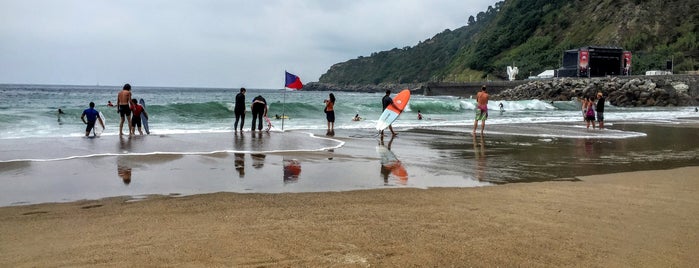 Playa de La Zurriola is one of Basque Country: A week of Vino y Tapas.