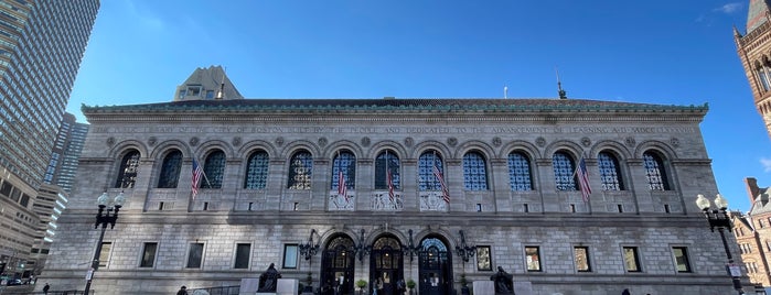 Boston Public Library - Bates Hall is one of Boston - 2018.