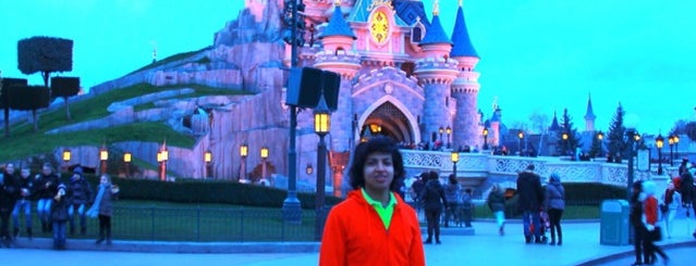 Disneyland Paris is one of สถานที่ที่ Amer ถูกใจ.