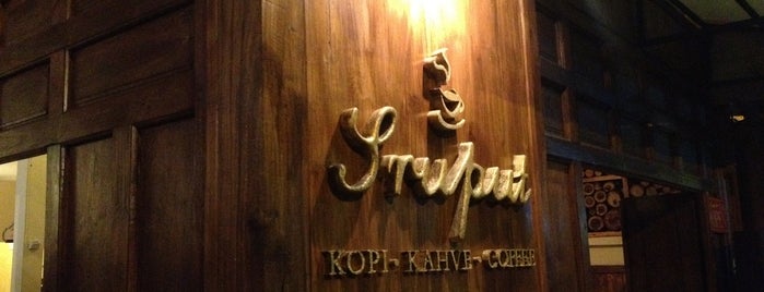 Sruput Kopi Kahve Coffee is one of caffeinated.