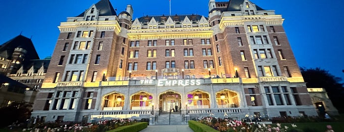 The Fairmont Empress Hotel is one of Great Old School Spots.