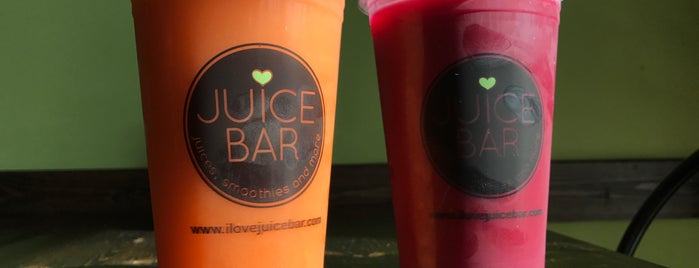 Juice Bar - Allen is one of Ray’s Liked Places.