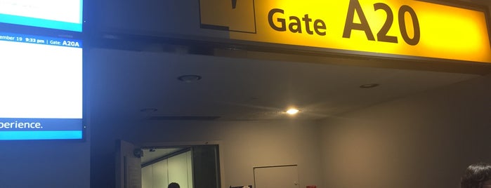 Gate A20 is one of EWR Terminals & Gates.
