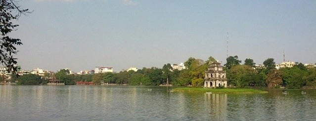 Turtle Tower (Tháp Rùa) is one of My Hanoi & co..