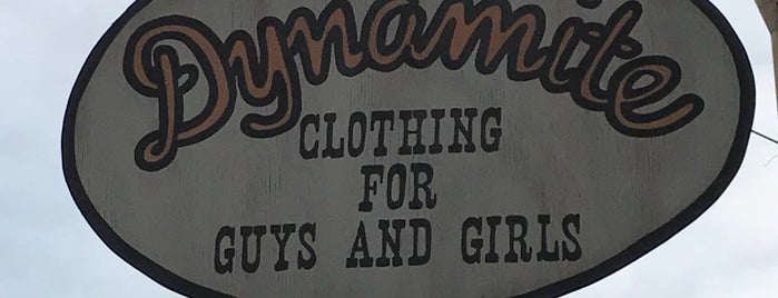 Dynamite Clothing is one of Athens, Georgia.