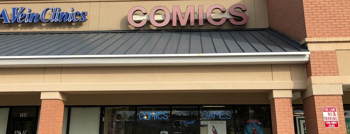 Great Escape Comics & Games is one of Bookstores to find.