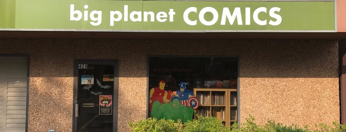 Big Planet Comics is one of "DC" Comics.