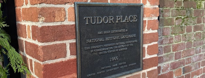 Tudor Place Historic House and Garden is one of DC Monuments.
