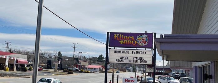 Kline's Dairy Bar is one of Local Virginia Ice Cream Places.