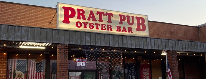 Pratt Pub And Oyster Bar is one of Food and Entertainment.