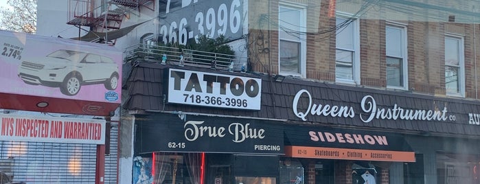 True Blue Tattoo is one of Places.