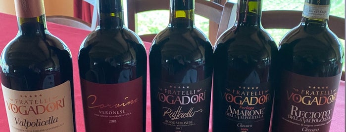 Fratelli Vogadori - Amarone Valpolicella Family Winery is one of สถานที่ที่บันทึกไว้ของ Tiziana.
