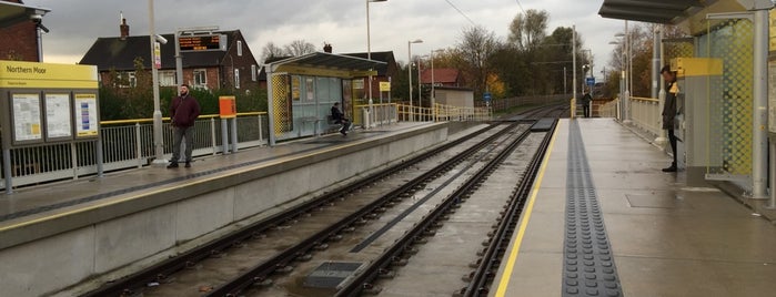 Northern Moor Metrolink Station is one of Manchester.