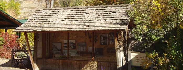 Mormon Handicraft Display is one of Pioneer Village.