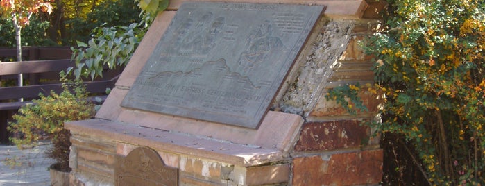 Pony Express Centennial Monument is one of Pioneer Village.