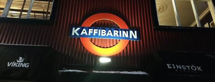 Kaffibarinn is one of Tempat yang Disukai Alastair.