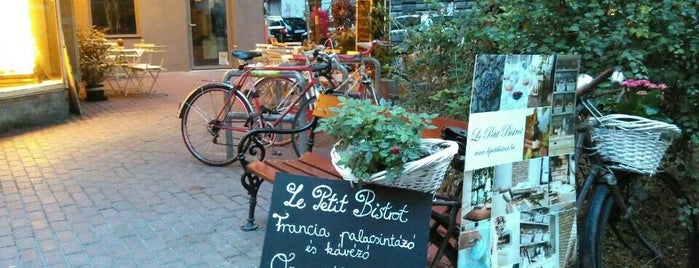 Le Petit Bistrot is one of Places to Go in Budapest.