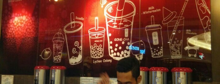 Gong Cha @Aeon Mall is one of James Clark's Phnom Penh Cafes.