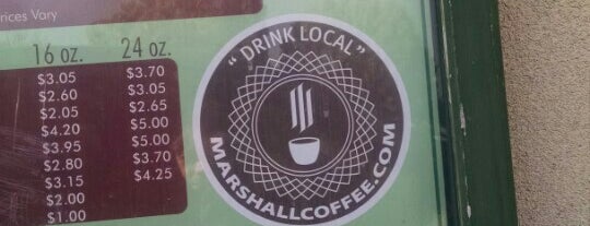 Marshall Coffee Company is one of Lugares favoritos de Bill.