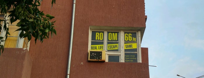 ROOM 66 Real life escape games is one of Bulgaria.
