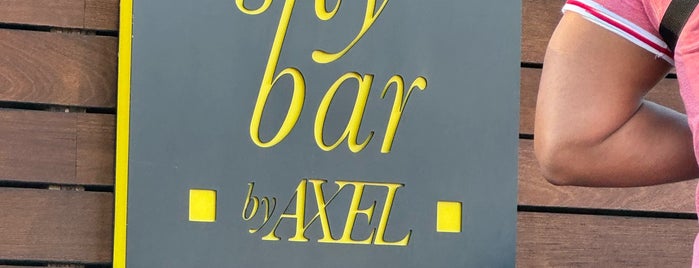 Sky Bar is one of Barcelona rooftops.