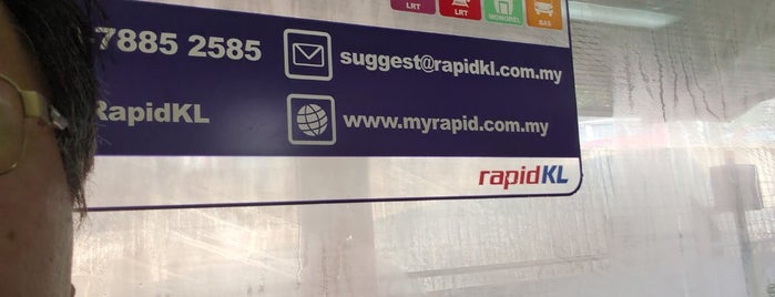 RapidKL Bandar Tun Razak (PH4) LRT Station is one of my life in kuala lumpur.