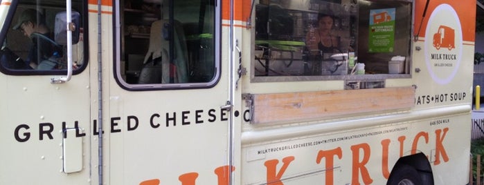 Milk Truck Grilled Cheese is one of Lunch.