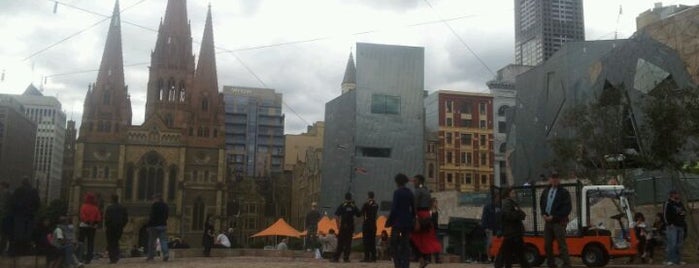 Federation Square is one of Destination of the Day.