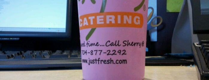 Just Fresh is one of Uptown Charlotte Dining and Nightlife.