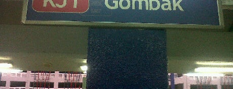 RapidKL Gombak (KJ1) LRT Station is one of RapidKL KJ Line #Yotomo.