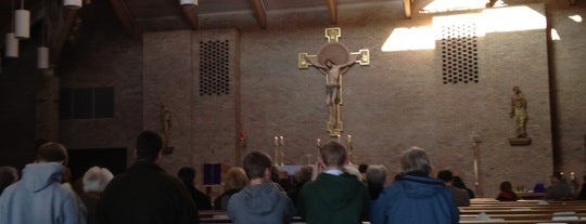 Holy Cross Catholic Church is one of Places of Worship.