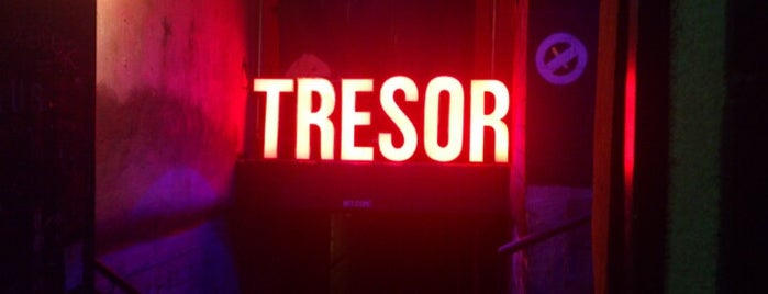 Tresor is one of B || at night.