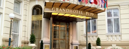 Grandhotel Pupp is one of Eastern Europe.