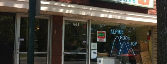 Alpine Food Shop is one of Oak Park a Locals Guide.
