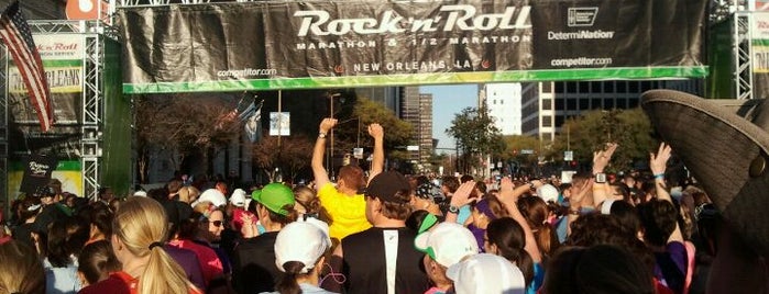 New Orleans Rock and Roll Half Marathon is one of Lugares favoritos de Ronn.