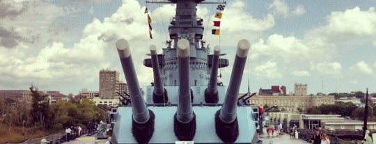 Battleship North Carolina is one of North Carolina Art Galleries and Museums.