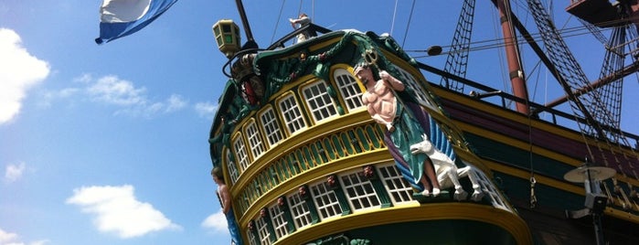 VOC Schip "De Amsterdam" is one of Ships (historical, sailing, original or replica).