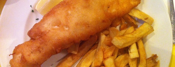 The Golden Union Fish Bar is one of London Munchies Vol.4.