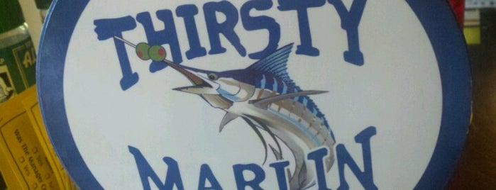 Thirsty Marlin Grill & Bar is one of favorite drinks.