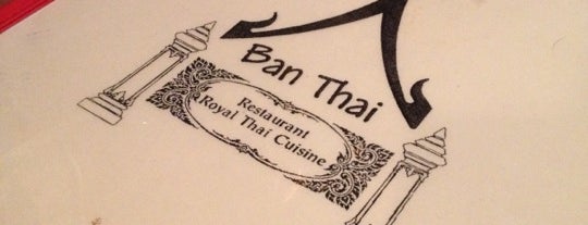 Ban Thai Restaurant is one of Favorite Food.