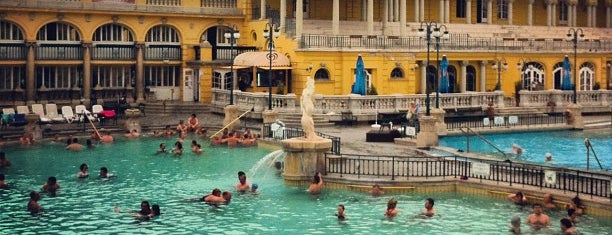 Széchenyi Thermal Bath is one of StorefrontSticker City Guides: Budapest.
