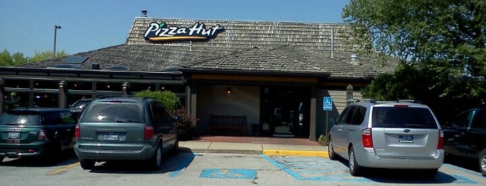 Pizza Hut is one of West Lafayette Eateries Along the North Side.
