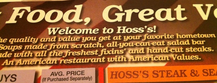 Hoss's Steak & Sea House is one of Tea'd Up Pennsylvania.
