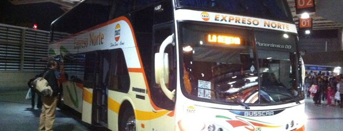 Buses Expreso Norte Stgo. - La Serena is one of Servicios de Transporte Rodoviario de Chile.