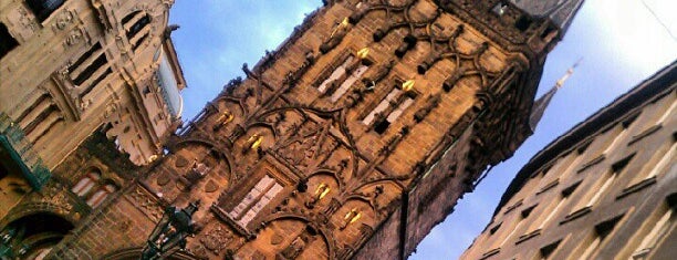 Staroměstská mostecká věž is one of Lugares favoritos de Carl.