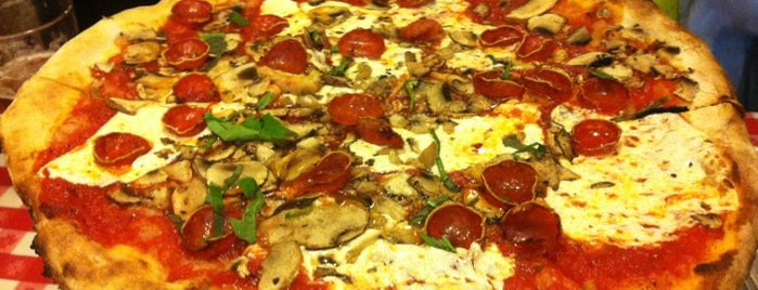 Lombardi's Coal Oven Pizza is one of NYC places to check out.