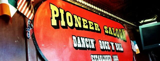 Pioneer Saloon is one of Raymond 님이 저장한 장소.