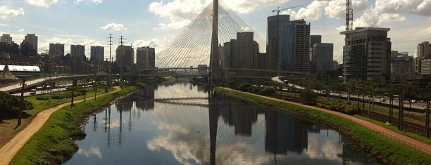 Ponte do Morumbi is one of Destaques do percurso da Maratona de São Paulo.