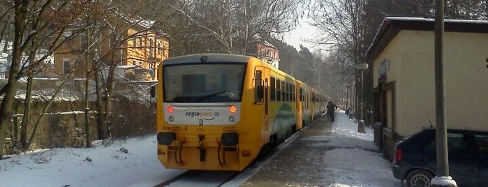 Železniční zastávka Prosečnice is one of Linka PID S8 Praha - Vrané - Čerčany.
